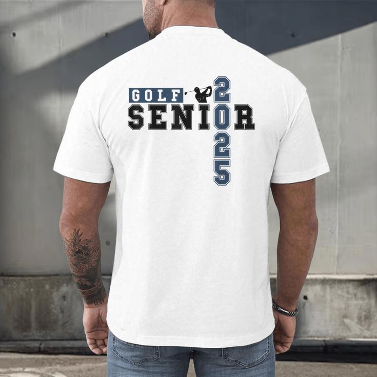 Golf Senior Night Golf Senior 2025 Graduation 63 Men's Back Print T-Shirt