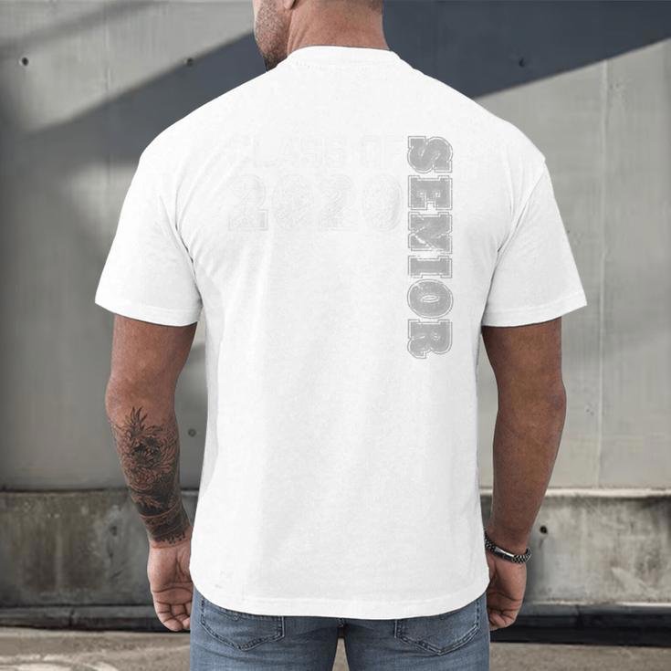 Graduation 2020 Class Of 2020 Senior Men's Back Print T-Shirt