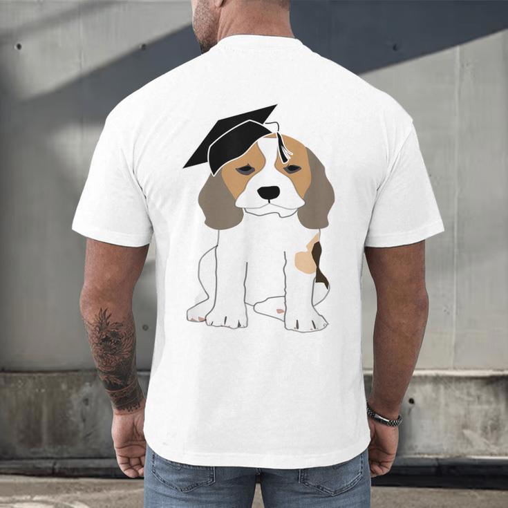 Graduation Beagle Dog 2017 Graduate Graduation Tee Men's Back Print T-Shirt