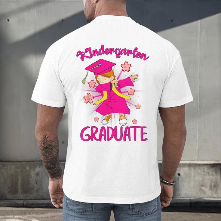 Graduation Kindergarten Last Day Of School Shirt Men's Back Print T-Shirt