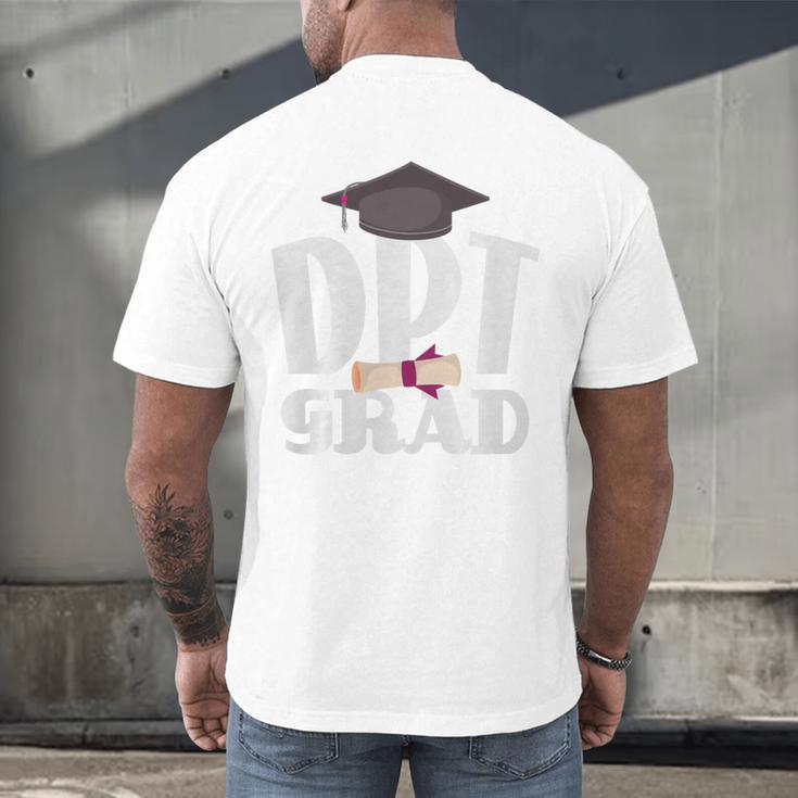 Graduation Physical Therapist Doctor Of PT DPT Men's Back Print T-Shirt