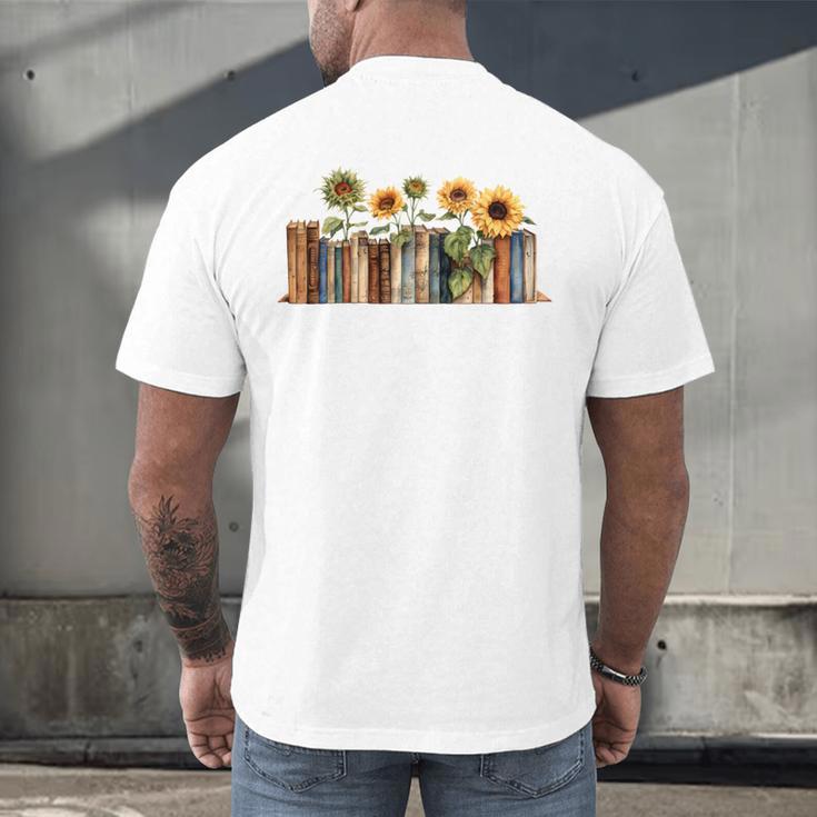 I'm With The Banned Read Banned Books Bookworm Men's Back Print T-Shirt