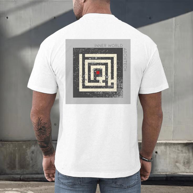 Inner World Architect Premium INTJ Tshirt Introvert Men's Back Print T-Shirt Inner World Architect Premium INTJ Tshirt Introvert Men's Back Print T-Shirt
