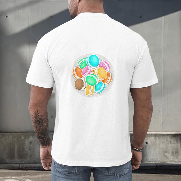 Introvert Baking Dessert Foodie For Baker Pastry Chef Men's Back Print T-Shirt Introvert Baking Dessert Foodie For Baker Pastry Chef Men's Back Print T-Shirt