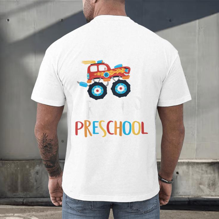 Kids I Just Crushed Preschool Monster Graduation Pre-K Shirt Men's Back Print T-Shirt