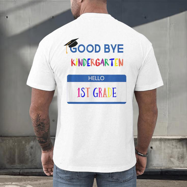 Kindergarten To 1st Grade GraduationShirt Men's Back Print T-Shirt