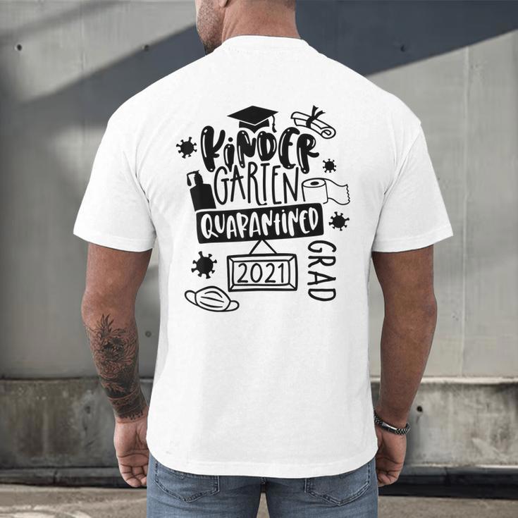 Kindergarten Graduation Quarantine Kindergarten Graduate Men's Back Print T-Shirt