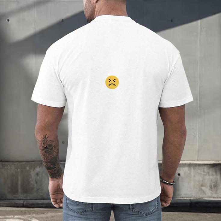 Leave Me Alone I’m In Airplane Mode Grumpy Introvert Men's Back Print T-Shirt Leave Me Alone I’m In Airplane Mode Grumpy Introvert Men's Back Print T-Shirt