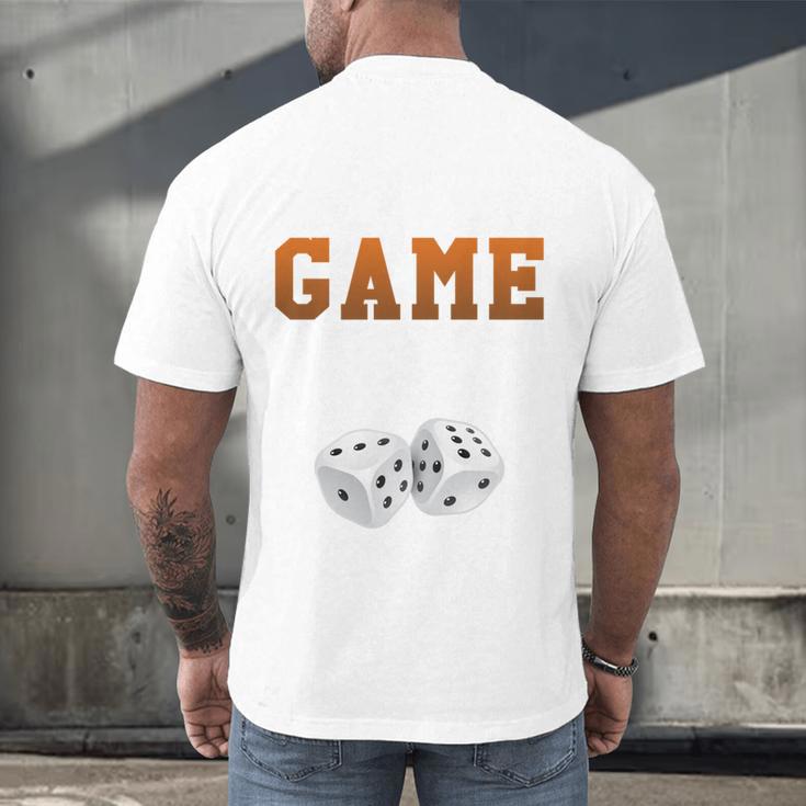 I Love Game Nights Host And Maybe 3 People Introvert Men's Back Print T-Shirt