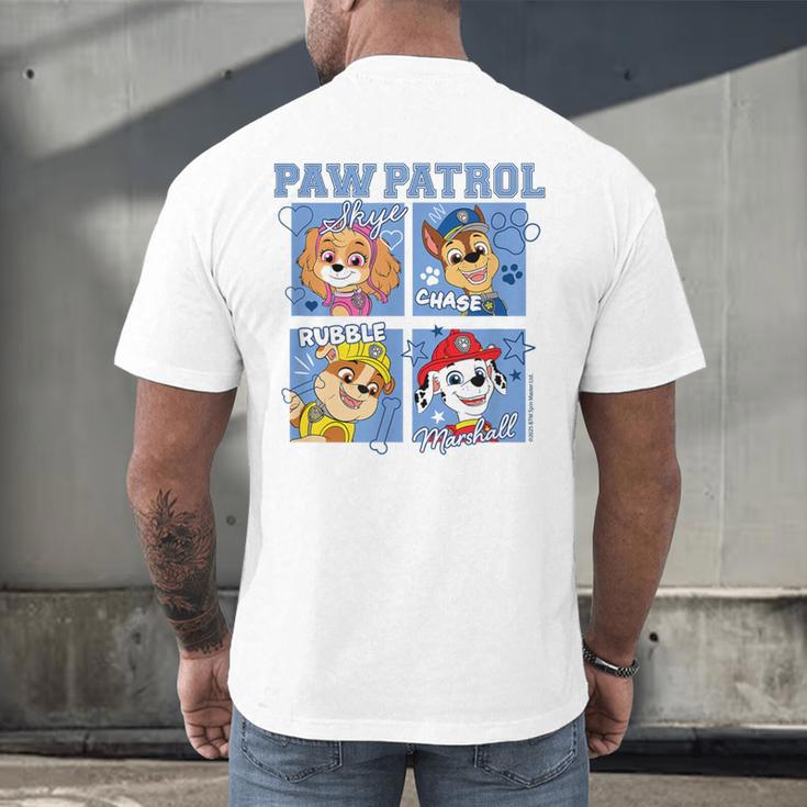 Paw Patrol Year Book Men's Back Print T-Shirt