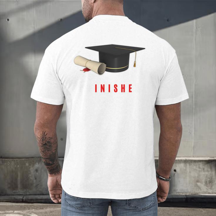 PhD Graduation Celebration For Finished Phd Grad Men Women Men's Back Print T-Shirt