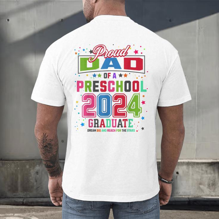 Pre School Graduation Idea For Dad & Preschool Graduation Men's Back Print T-Shirt