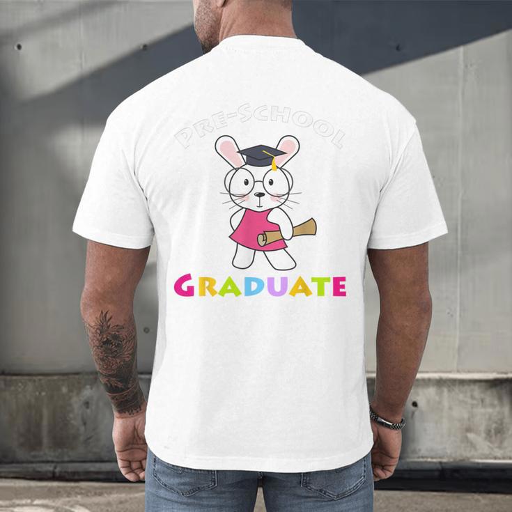 Preschool Graduate KidsShirt Pre-K Graduation Men's Back Print T-Shirt