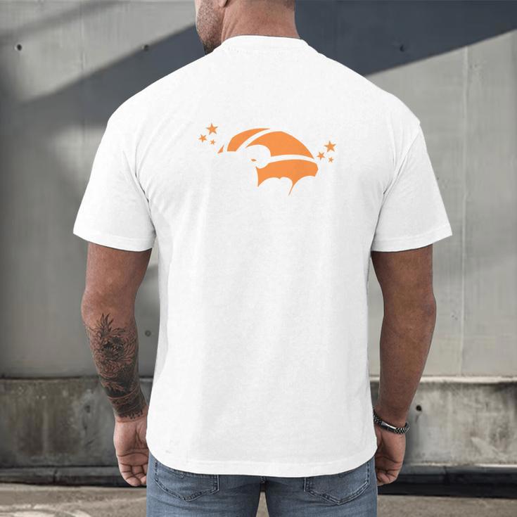Proud Dad Of A 2025 Senior Basketball Graduation Men's Back Print T-Shirt