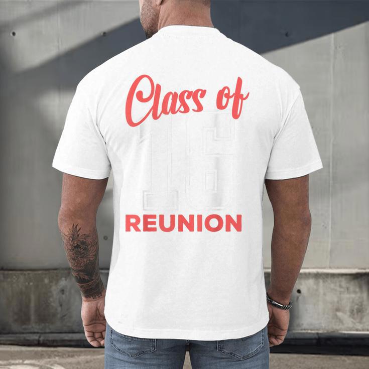 Reunion 2016 Class Of 2016 Matching Graduation High School Men's Back Print T-Shirt