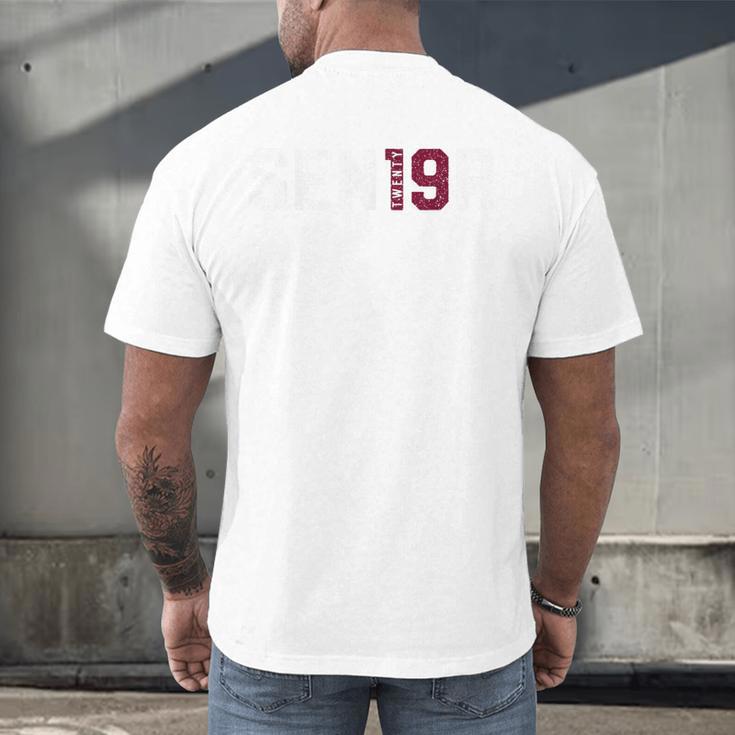 Senior Class Of 2019 Graduation Shirt Graduate Men's Back Print T-Shirt