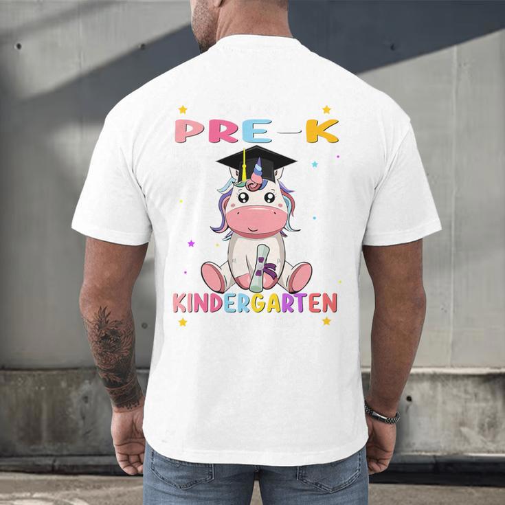So Long Pre k Graduation 2025 Look Out Kindergarten Girls Premium Tri-Blend Men's Back Print T-Shirt
