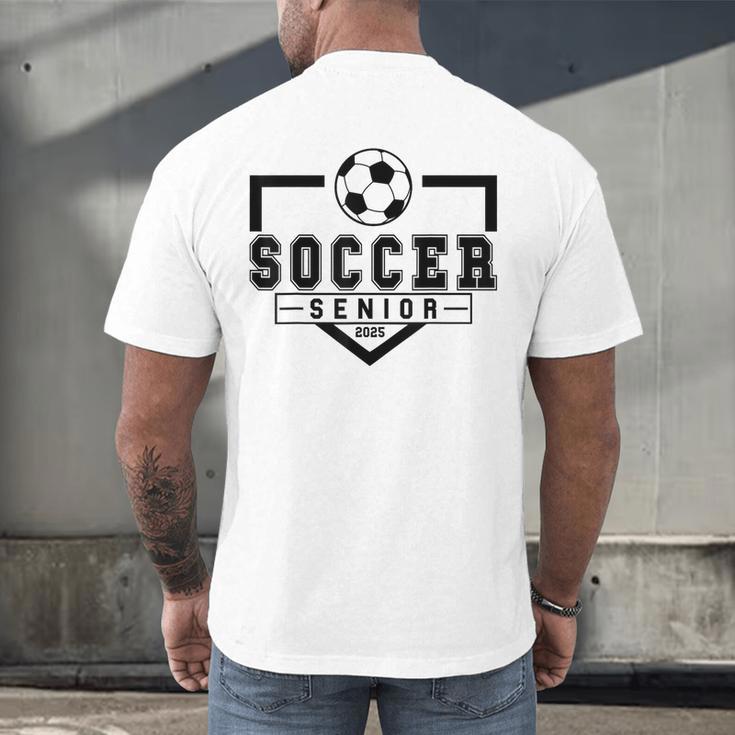 Soccer Senior Night Soccer Senior 2025 Graduation 30 Men's Back Print T-Shirt
