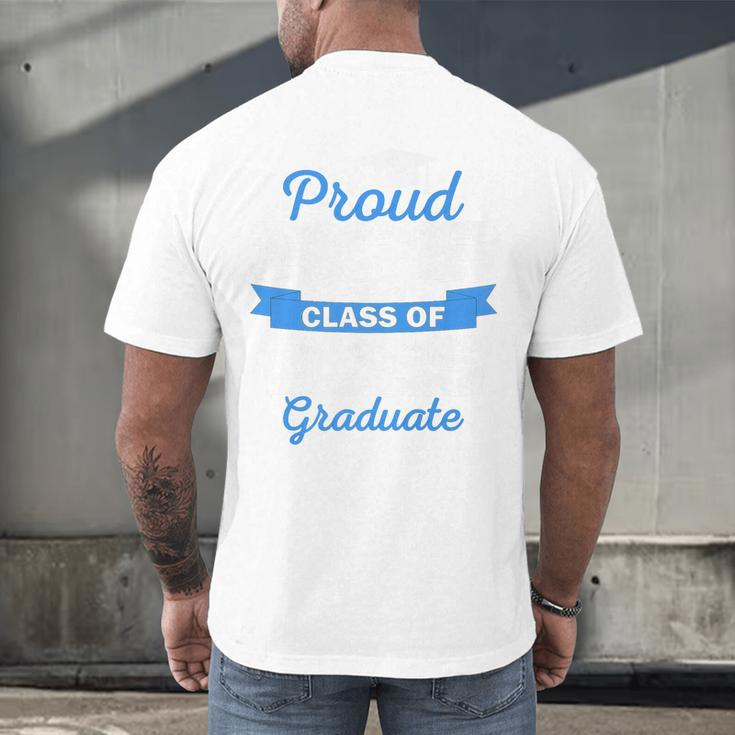 Super Proud Bff Of 2025 Graduate Senior Graduation Family Premium Men's Back Print T-Shirt