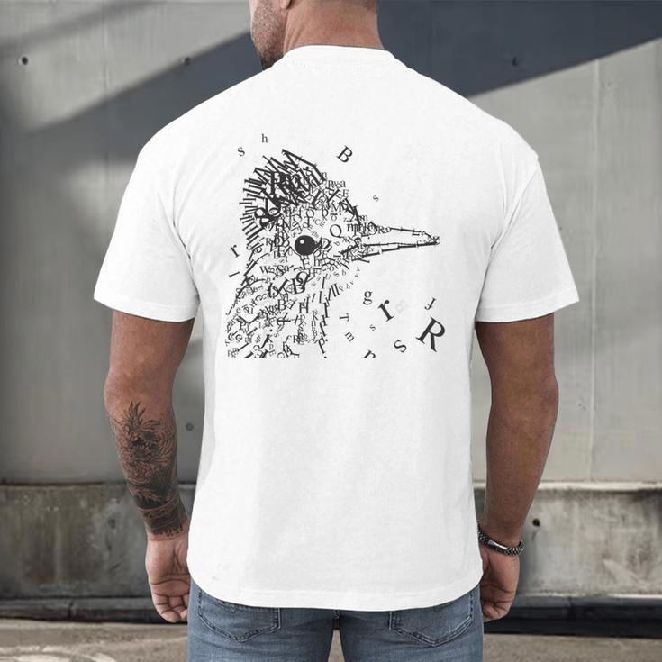 Tucson Festival Of Books TFOB 2017 Roadrunner Mascot Men's Back Print T-Shirt