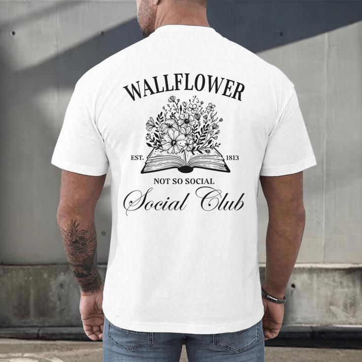 Wallflower Social Club Wildflower Social Club Book Lover Men's Back Print T-Shirt