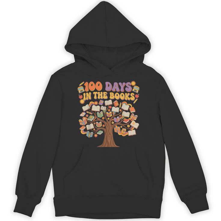 100 Days Of School 100 Days In The Books Librarian Read Unisex Hoodie