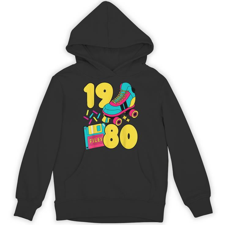 1980 Retro Raised In The 80s Old School Nostalgia Vibes Unisex Hoodie