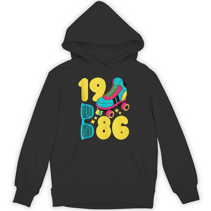 1986 Retro Raised In The 80s Old School Nostalgia Vibes Unisex Hoodie