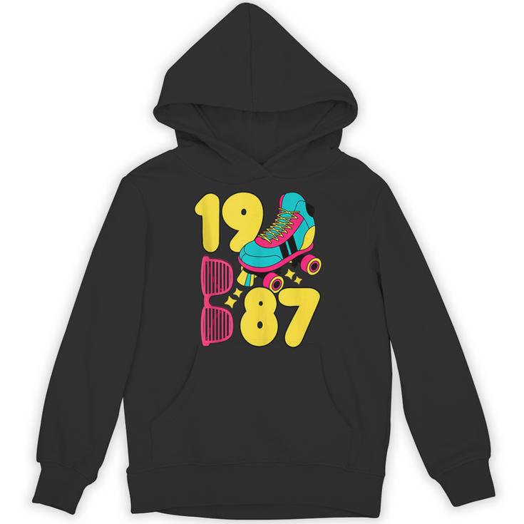 1987 Retro Raised In The 80s Old School Nostalgia Vibes Unisex Hoodie