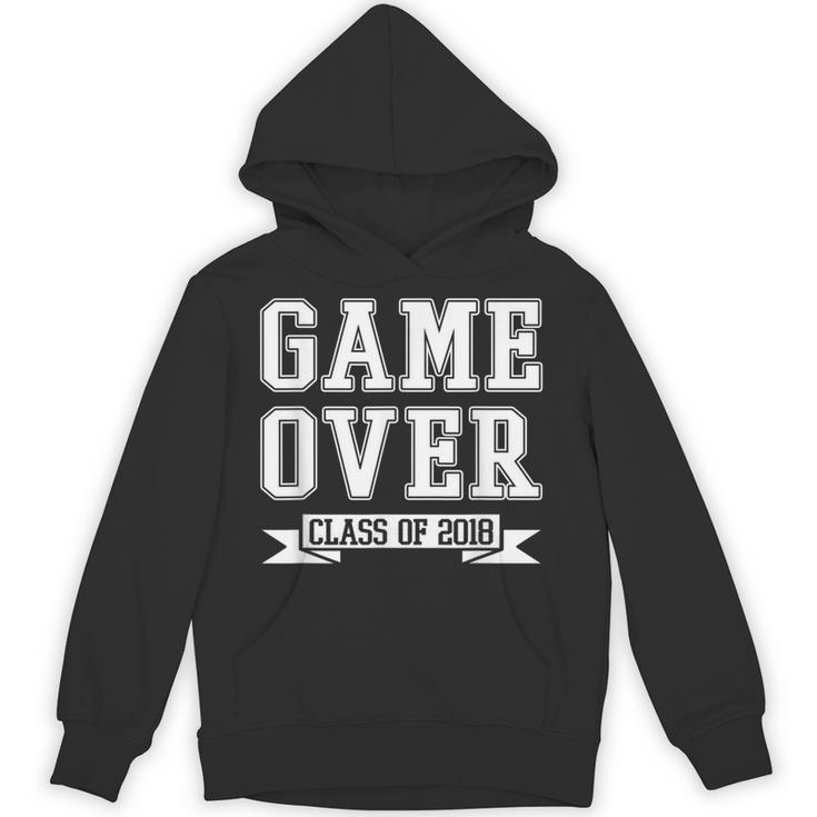 2018 Game Over College High School Graduation Senior Shirt Unisex Hoodie