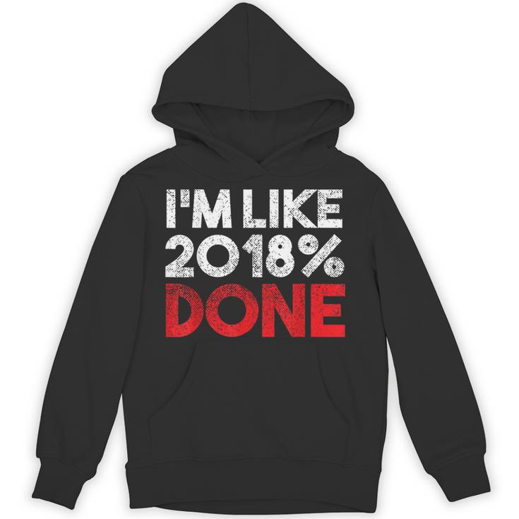 2018 Percent Done Senior Graduation Shirt Unisex Hoodie