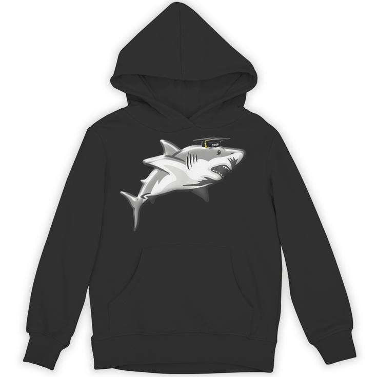 2019 Graduation Shark T Shirt High School College Grad Unisex Hoodie