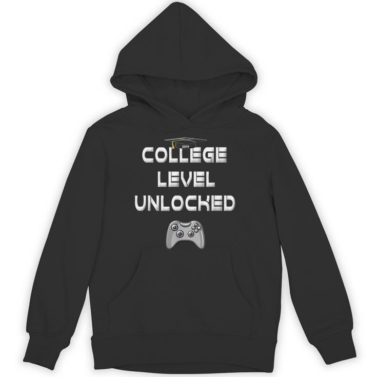 2019 High School Graduation College Level Unlocked Tee Unisex Hoodie
