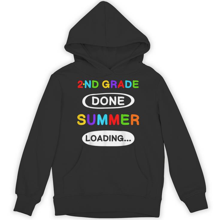 2nd Grade Graduation Shirt 2nd Grade Done Summer Loading Unisex Hoodie
