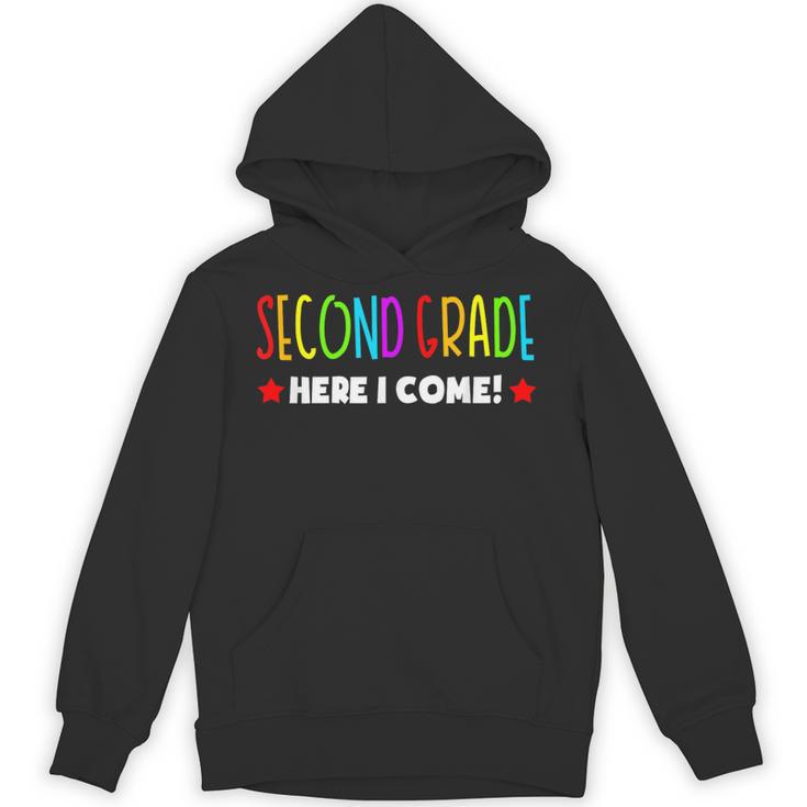 2nd Grade Here I Come Kids 1st Grade Graduation Unisex Hoodie