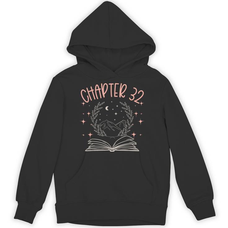 32nd Birthday Women Book Lovers Chapter 32 Its My Birthday Unisex Hoodie