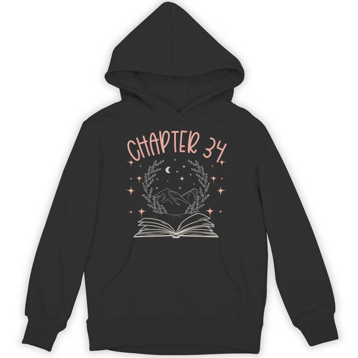 34th Birthday Women Book Lovers Chapter 34 Its My Birthday Unisex Hoodie