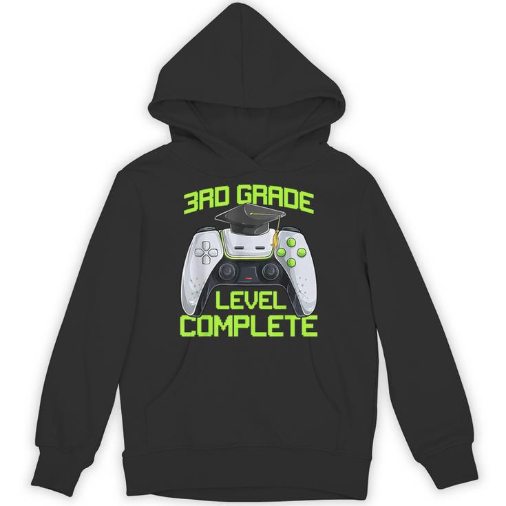 3rd Grade Level Complete Gamer Class Of 2026 Graduation Unisex Hoodie