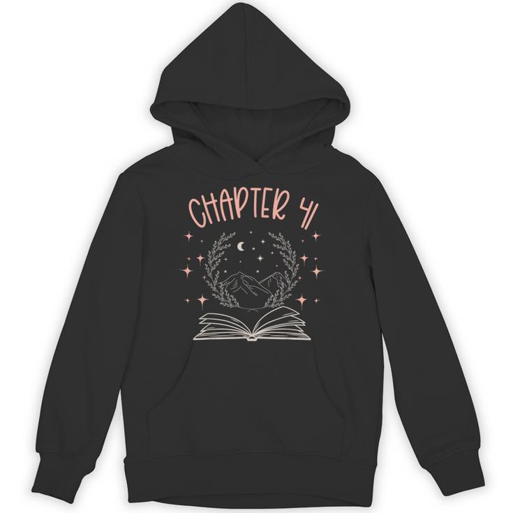 41st Birthday Women Book Lovers Chapter 41 Its My Birthday Unisex Hoodie