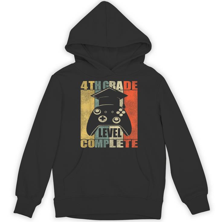 4th Grade Level Complete Gamer Class Of 2023 Graduation Unisex Hoodie