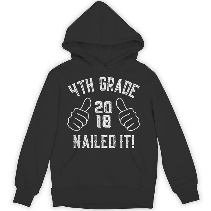4th Grade Nailed It 2018 Graduation Unisex Hoodie