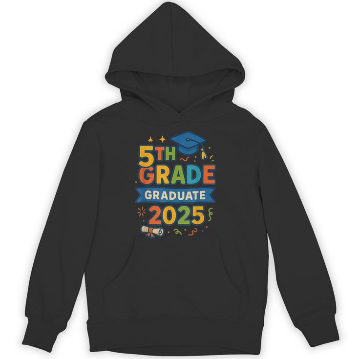 5th Grade Graduation 2025 Graphic – Class Of 2025 Theme Unisex Hoodie