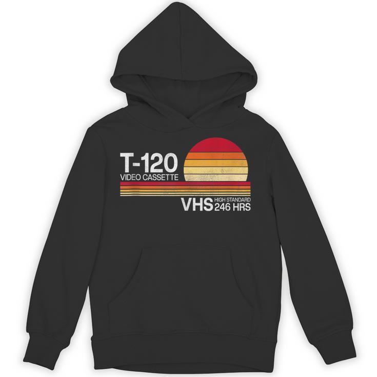 70's 80's 90's Music Nostalgia Video Cassette Tape VHS Retro Unisex Hoodie