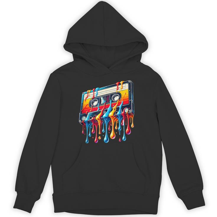 80s 90s Retro Party Costume Nostalgia Cassette Unisex Hoodie