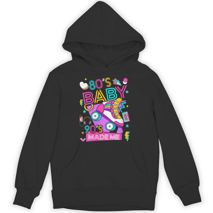 80's Baby 90's Made Me 1980s 1990s Nostalgia Retro Party Unisex Hoodie