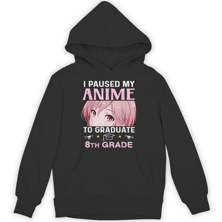 8th Grade Graduation Anime 2024 Graduate Middle School Girls Unisex Hoodie