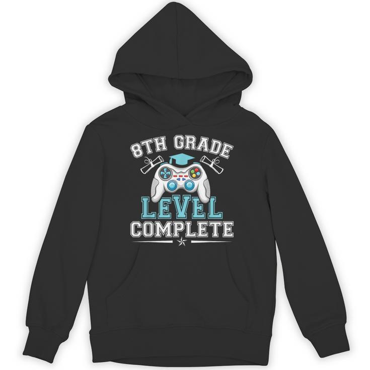 8th Grade Level Complete Graduation 2025 Class Eighth Grade Unisex Hoodie