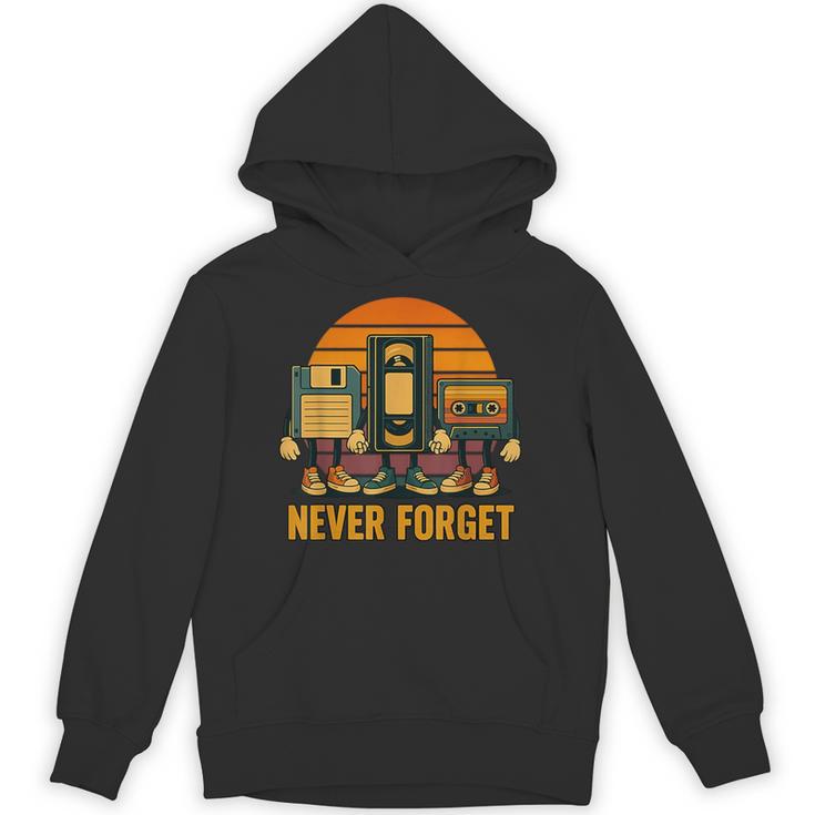 90s Nostalgia Never Forget Retro Unisex Hoodie