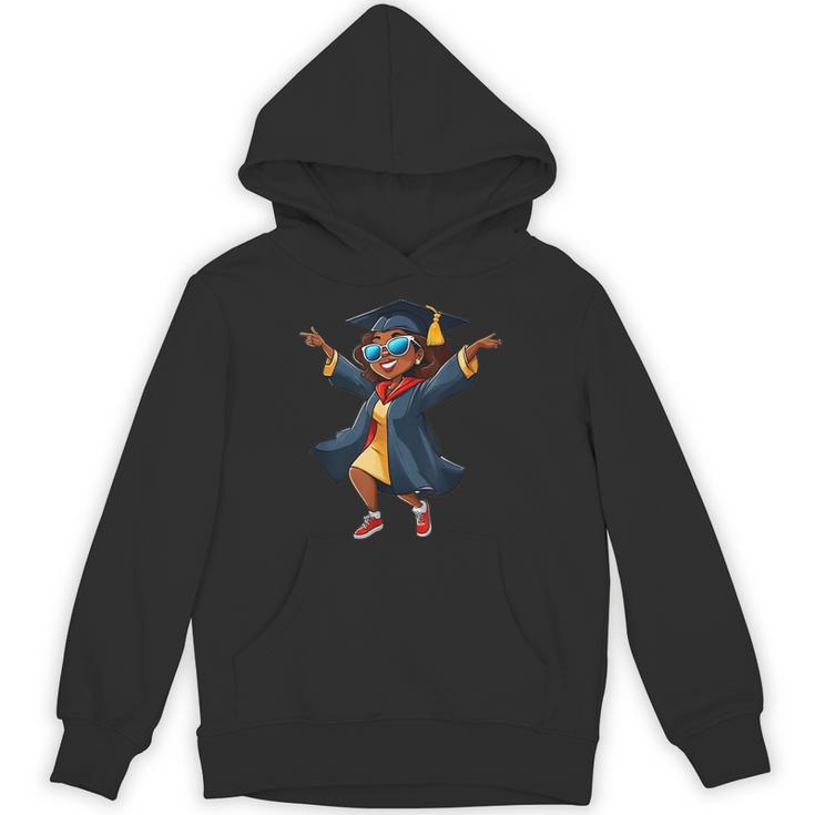 African American Woman Girl Graduation Class Unisex Hoodie