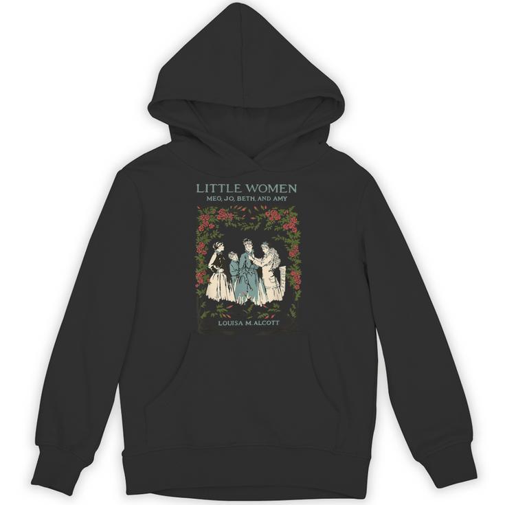 Alcott Little Women Characters Literature Book Illustration Unisex Hoodie